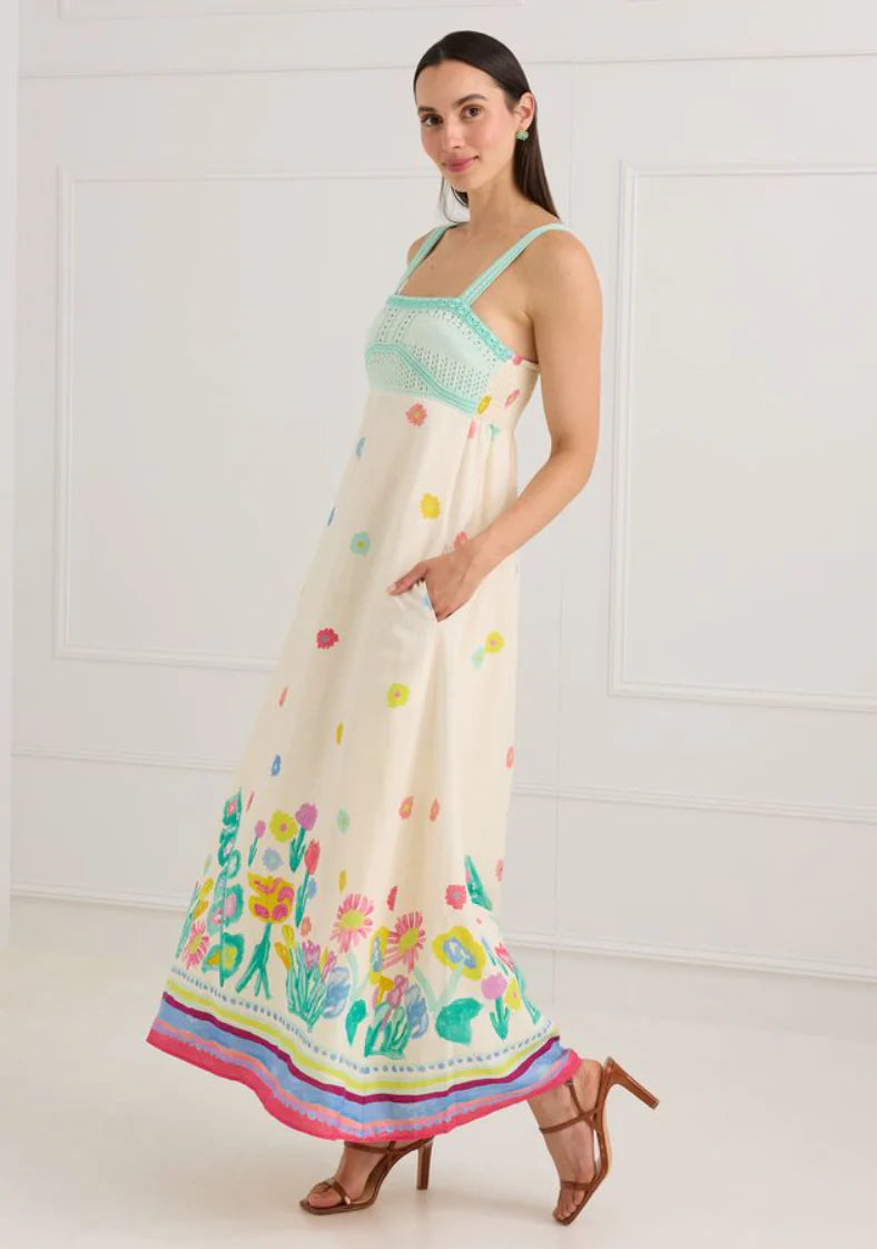 Lavinia Dress - Secret Garden Print