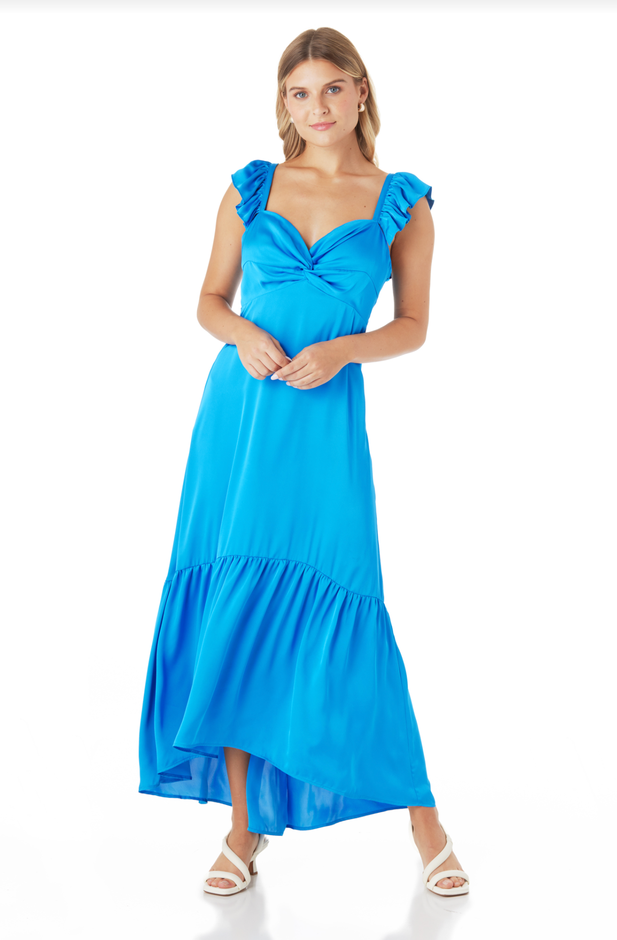 Crosby Zofia Dress - Wharf Blue