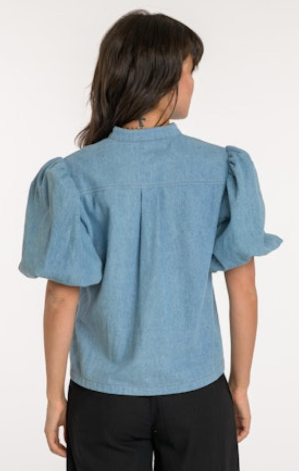 Elizabeth James The Label Edie Top - Denim