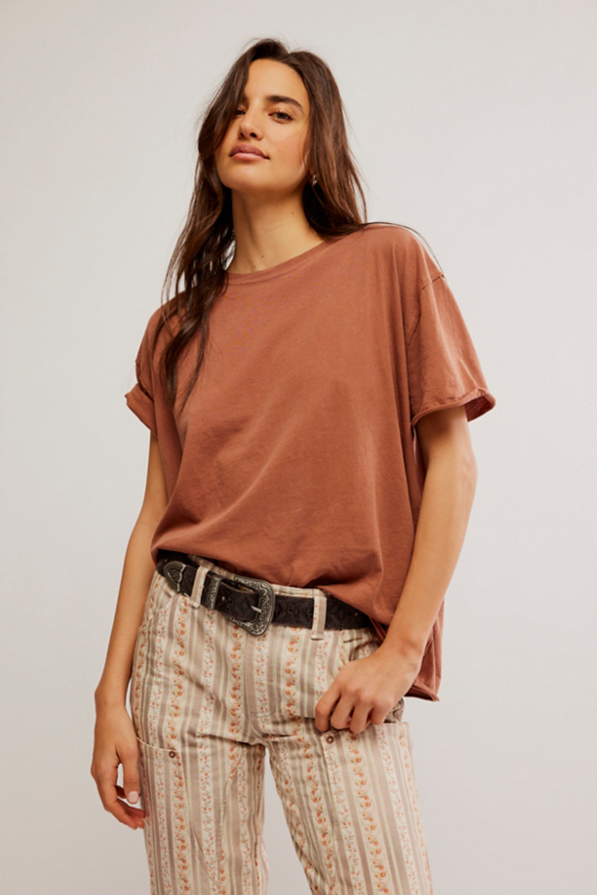 Free People Nina Tee - Tortoise Shell