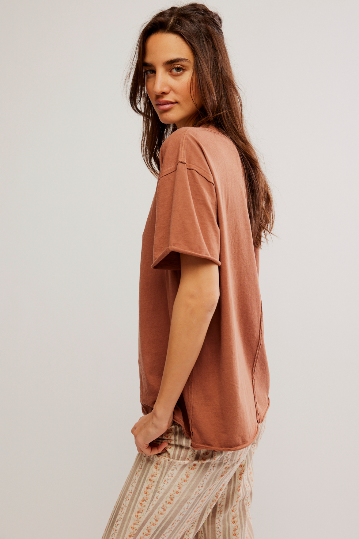 Free People Nina Tee - Tortoise Shell