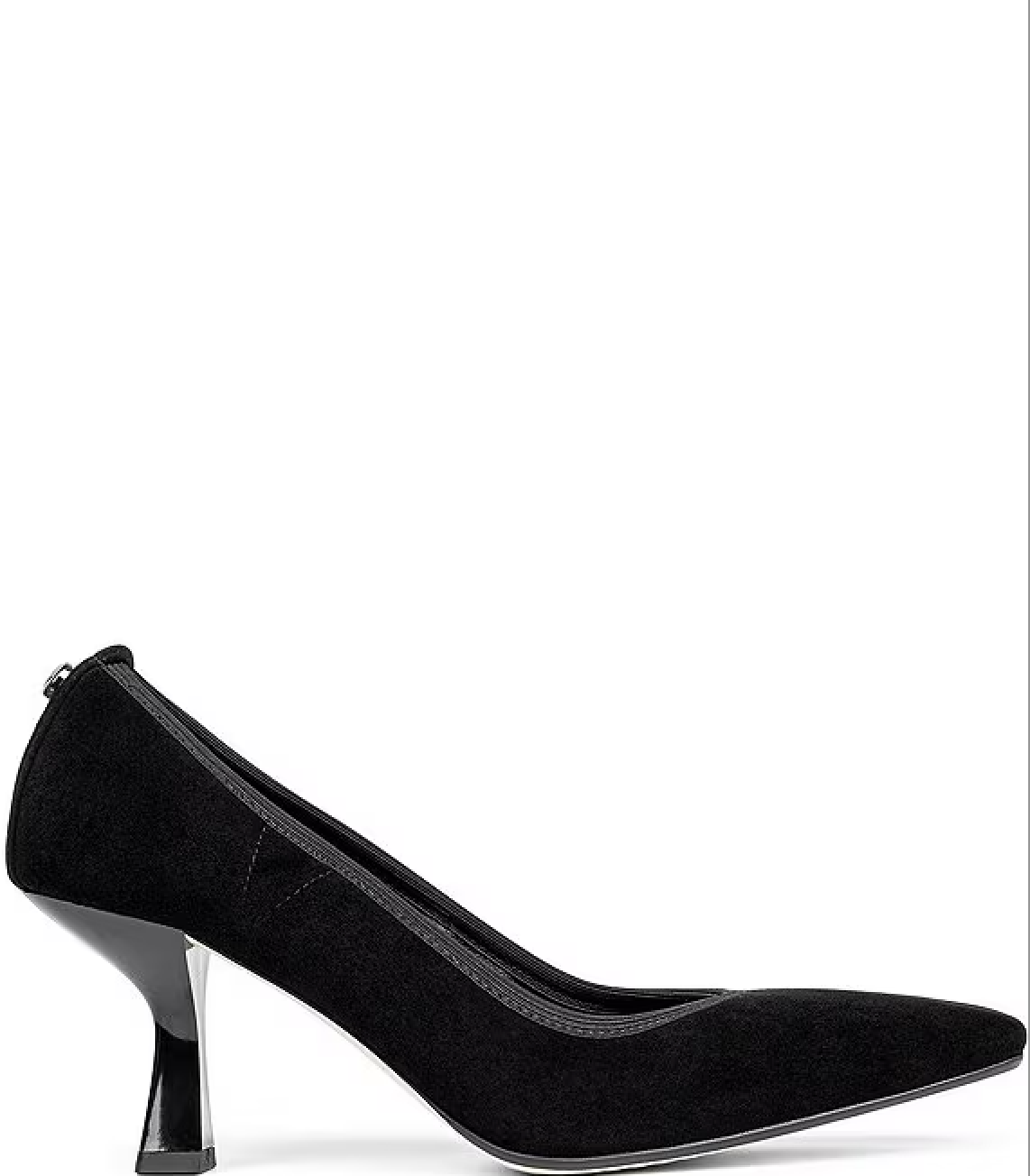 Donald Pliner Bernice High Heel Pump - Black Suede