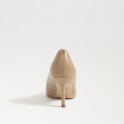 Sam Edelman Vienna Pointed Toe Heel - Soft Beige Leather