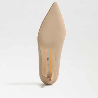 Sam Edelman Vienna Pointed Toe Heel - Soft Beige Leather