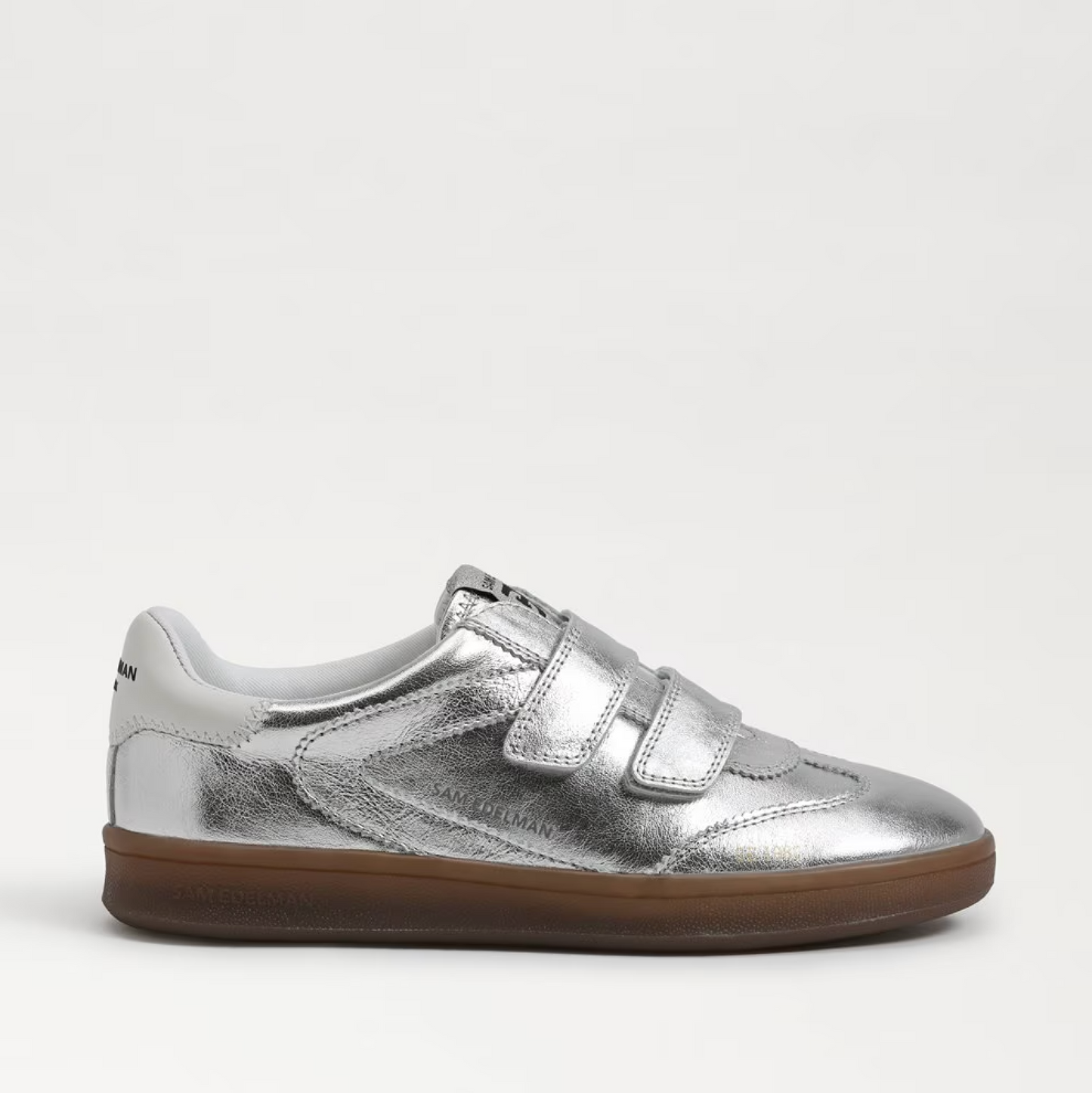 Sam Edelman Talia Velcro Sneaker - Soft Silver