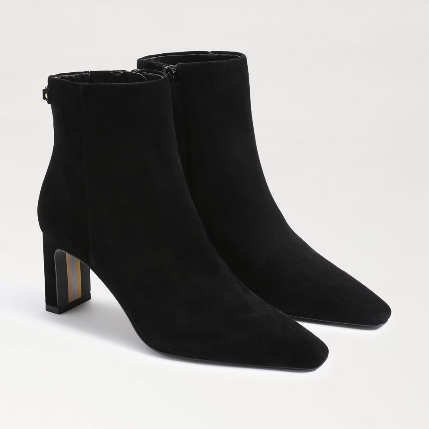 Sam Edelman Saige Ankle Bootie - Black Suede