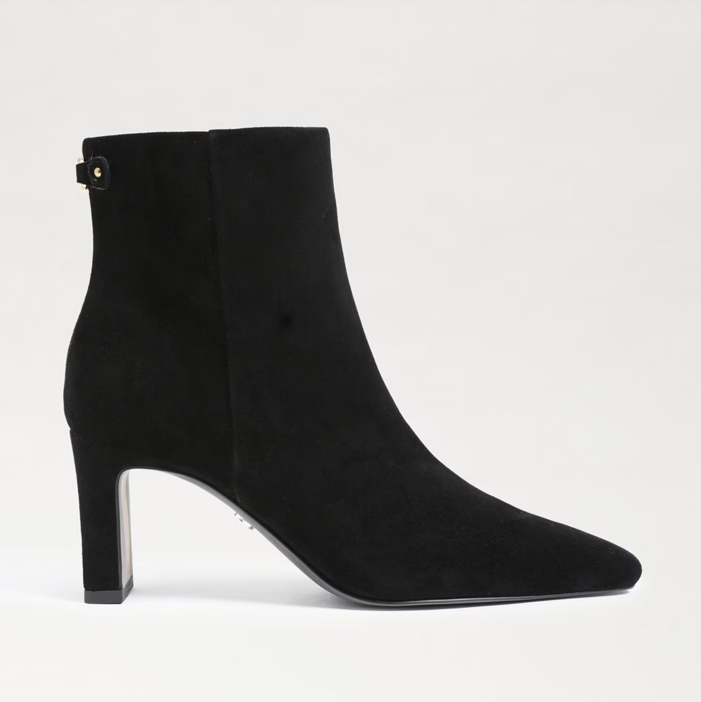 Sam Edelman Saige Ankle Bootie - Black Suede