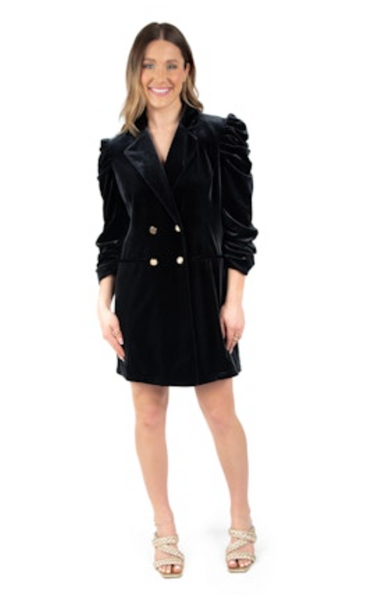 Emily McCarthy Bradshaw Blazer Dress - Silent Night