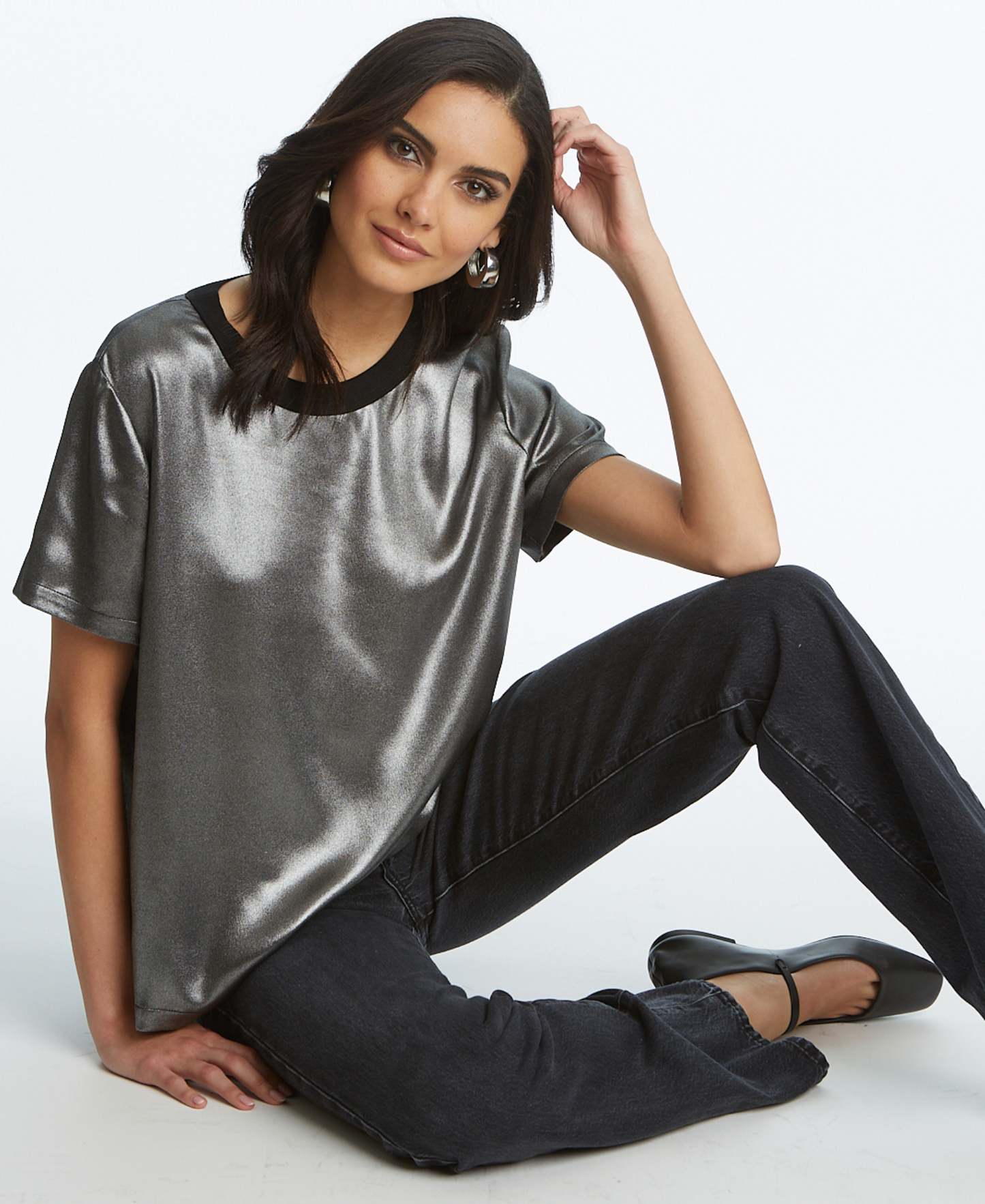 Slinky Top - Silver