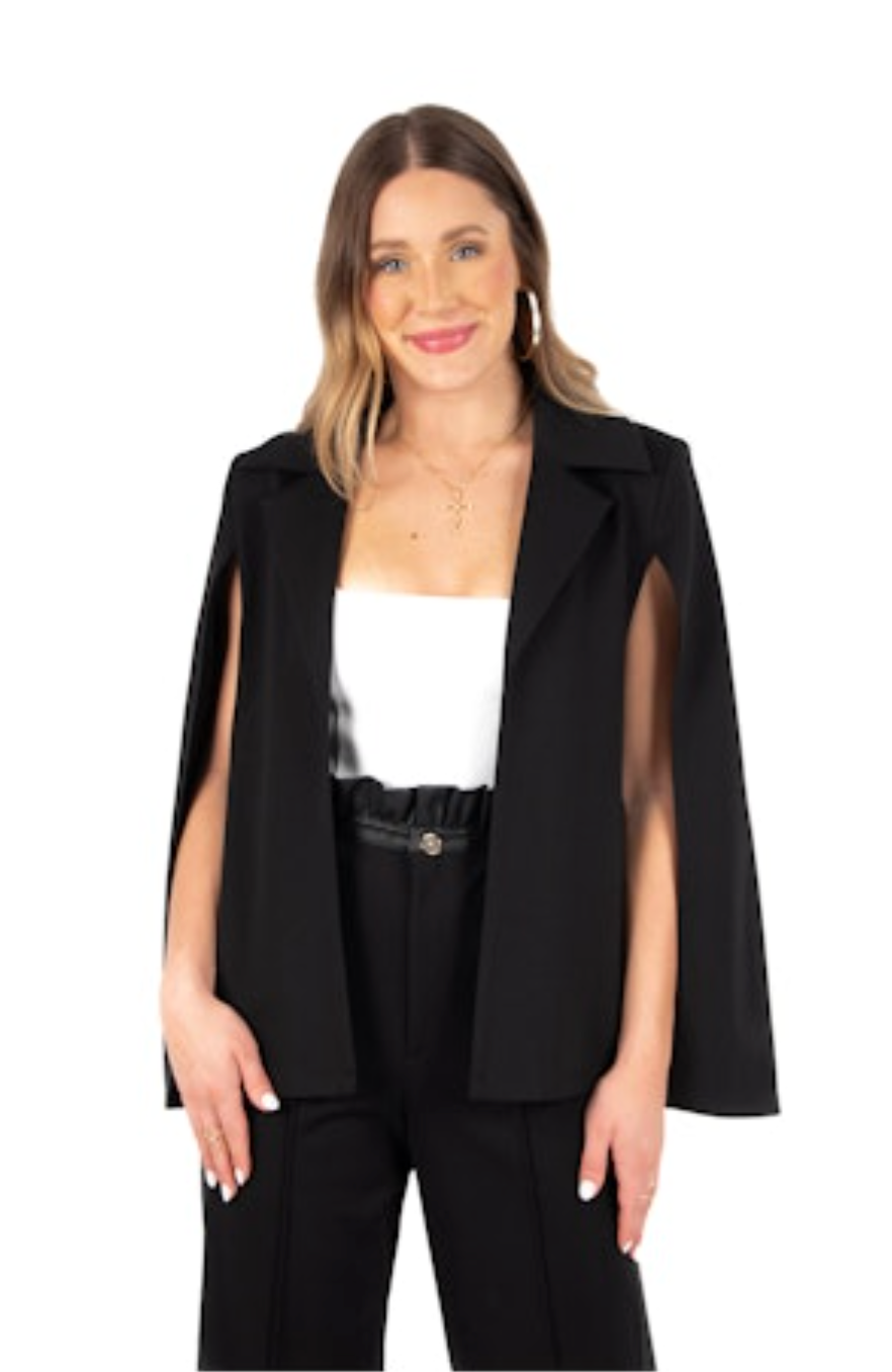 Emily McCarthy Overlay Cape - Silent Night