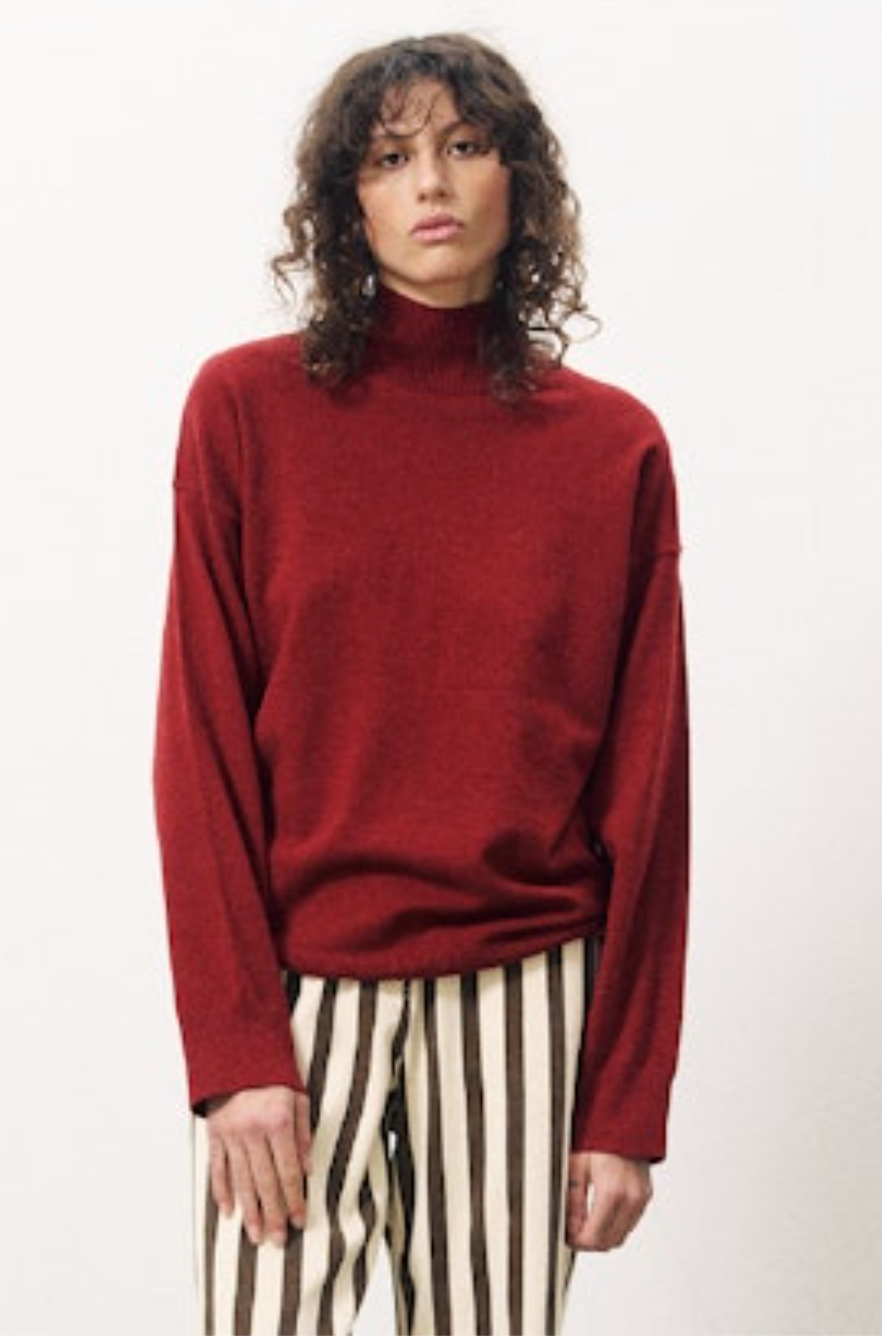 Noure Sweater - Bordeaux