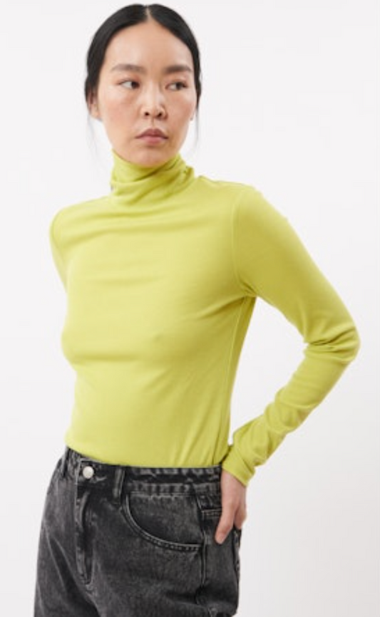 Carmelite Knitted Top - Citron