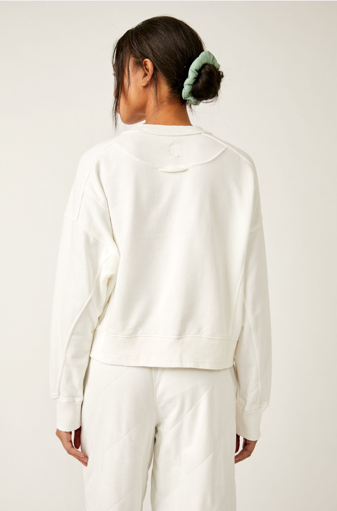 Free People Intercept Pullover - White