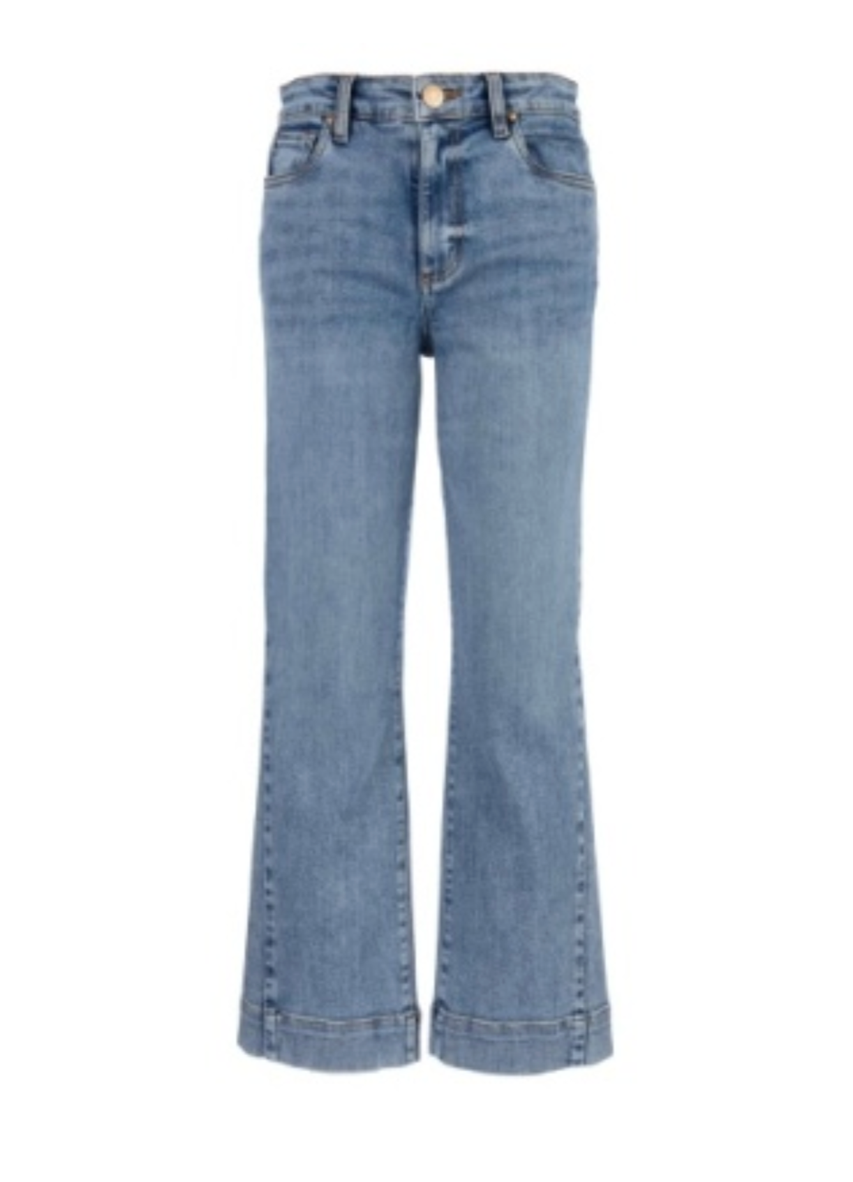 Kelsey High Rise Ankle Flare Jean - Defend