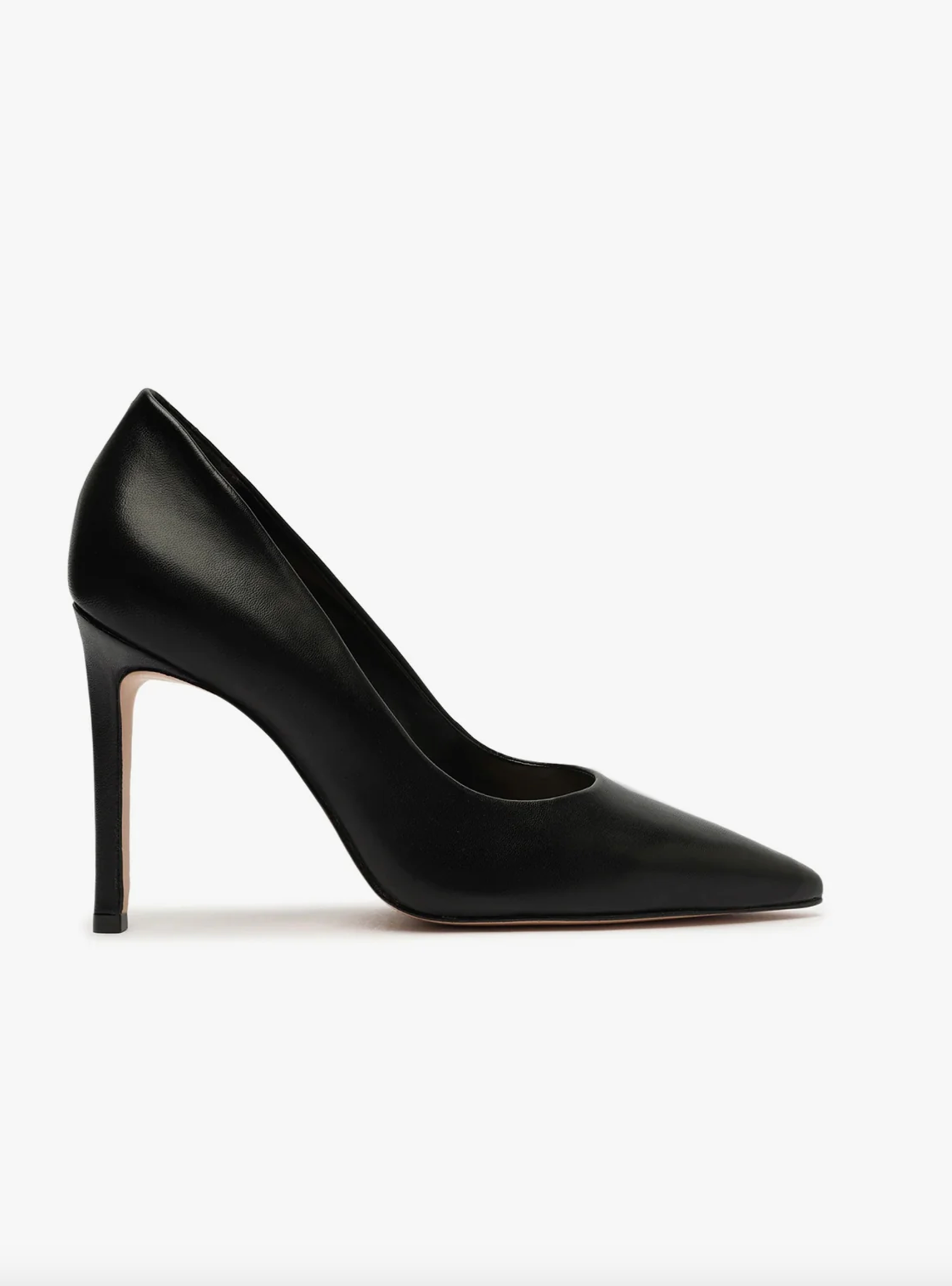 Schutz Lou Leather Pump - Black