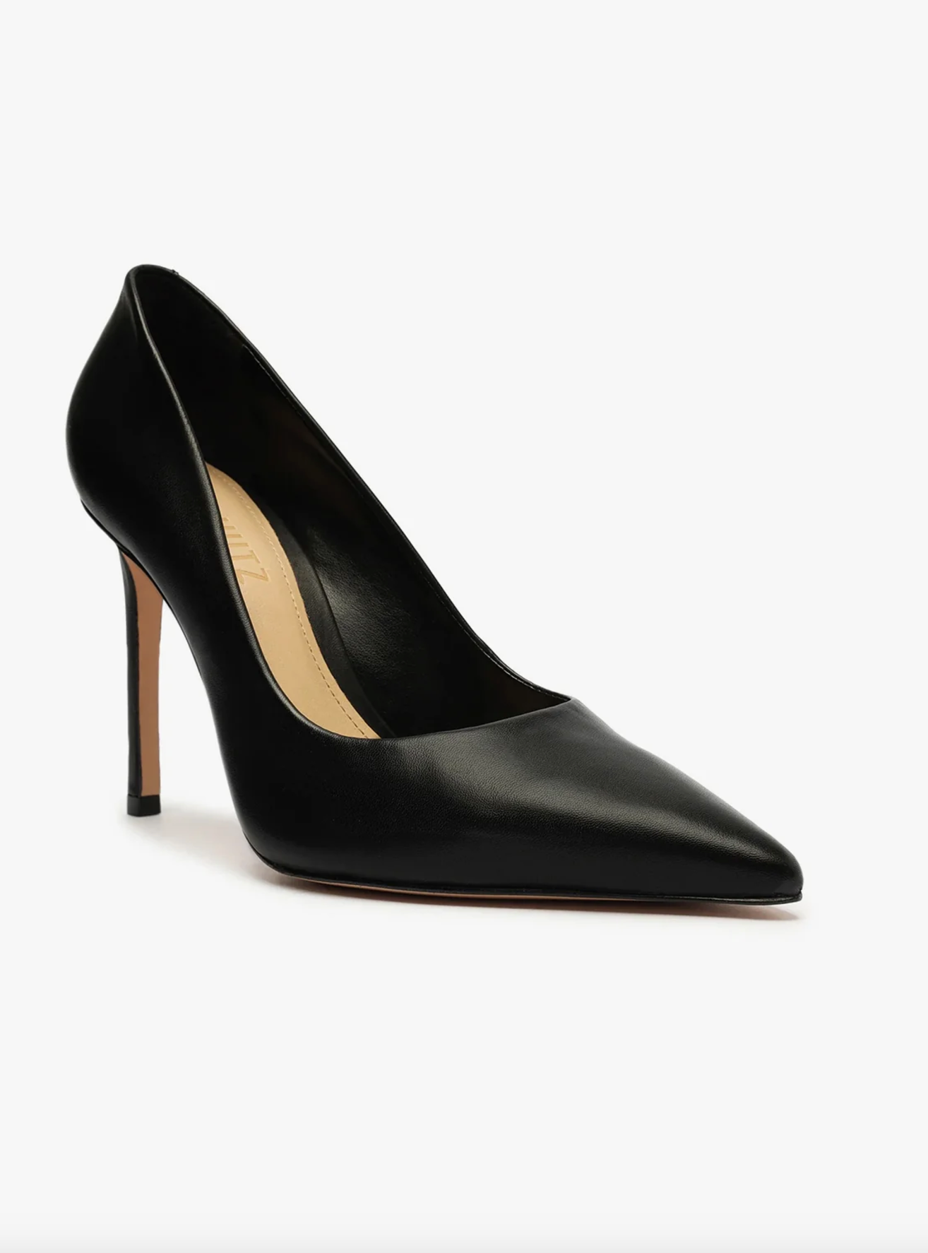 Schutz Lou Leather Pump - Black