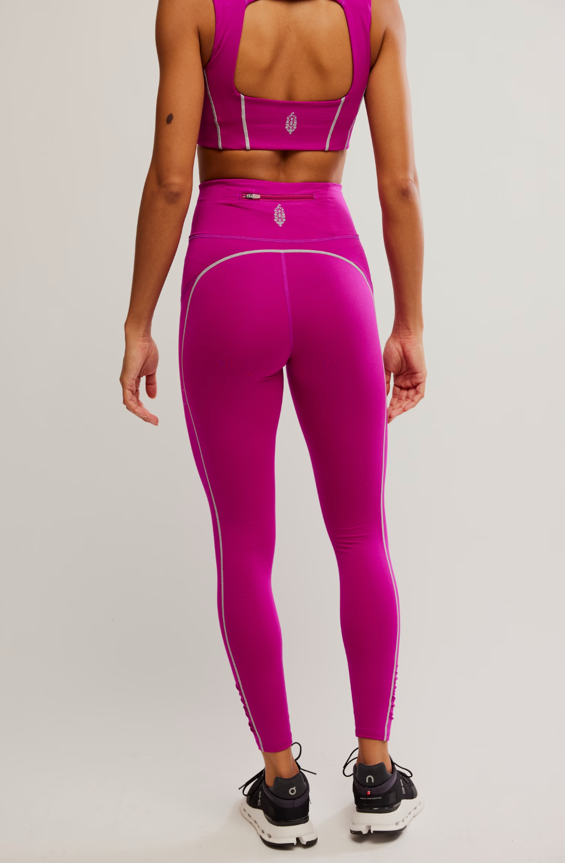 Free People You're A Peach Leggings - Berry Blitz