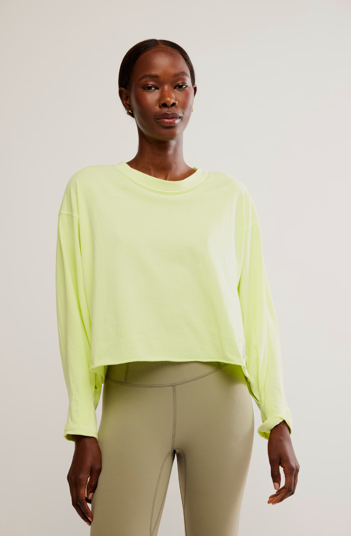 Free People Inspire Layer Top - Sour Citrus