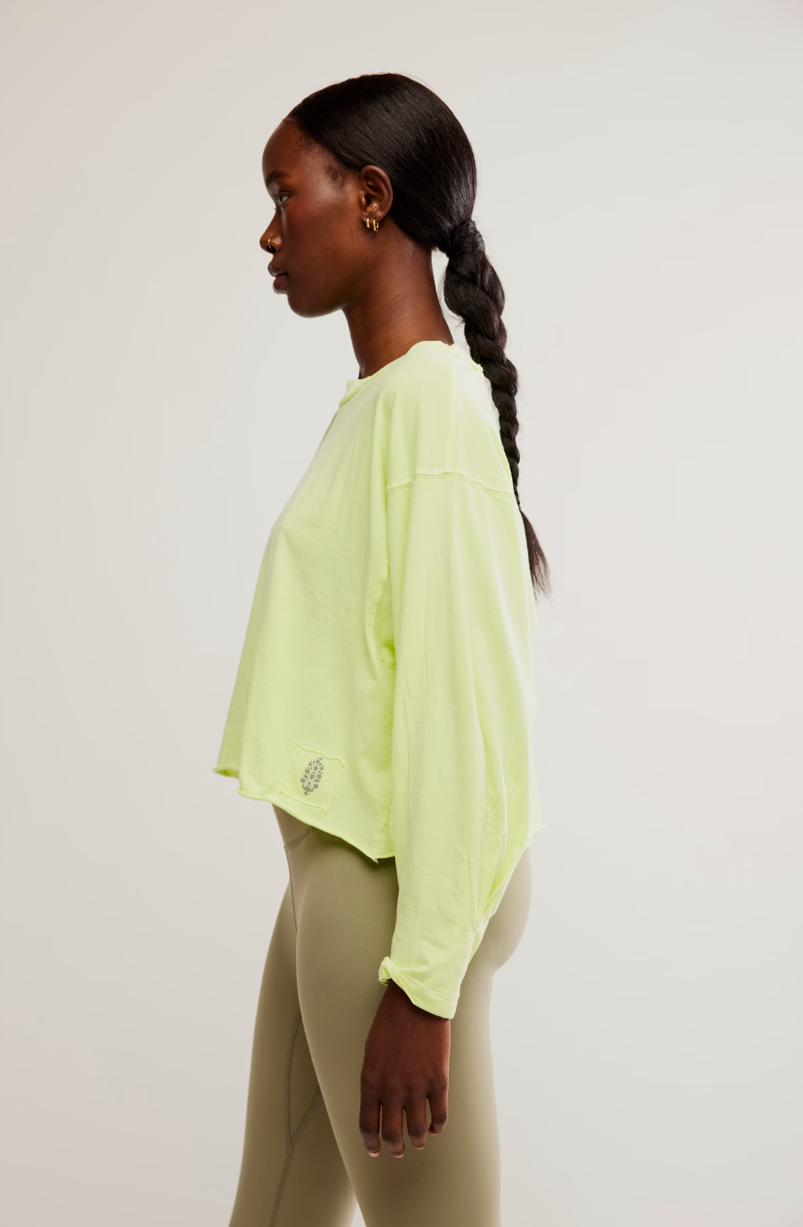 Free People Inspire Layer Top - Sour Citrus