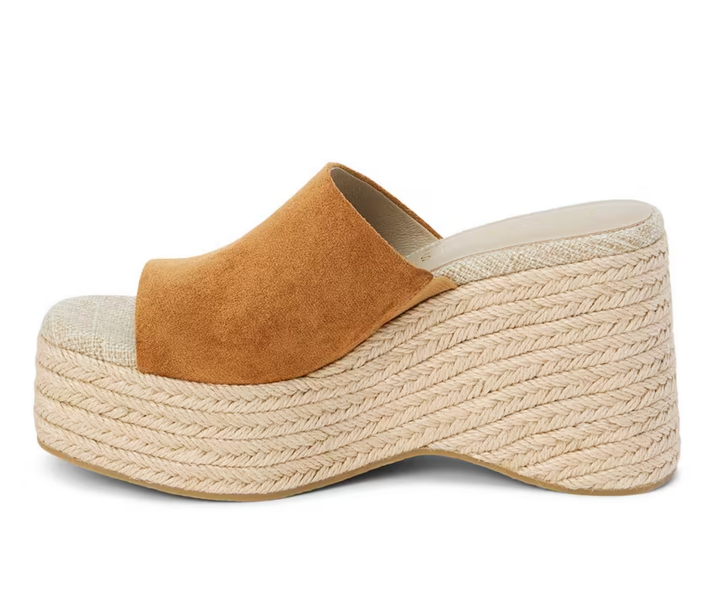 Sorrento Wedge Sandal - Cognac