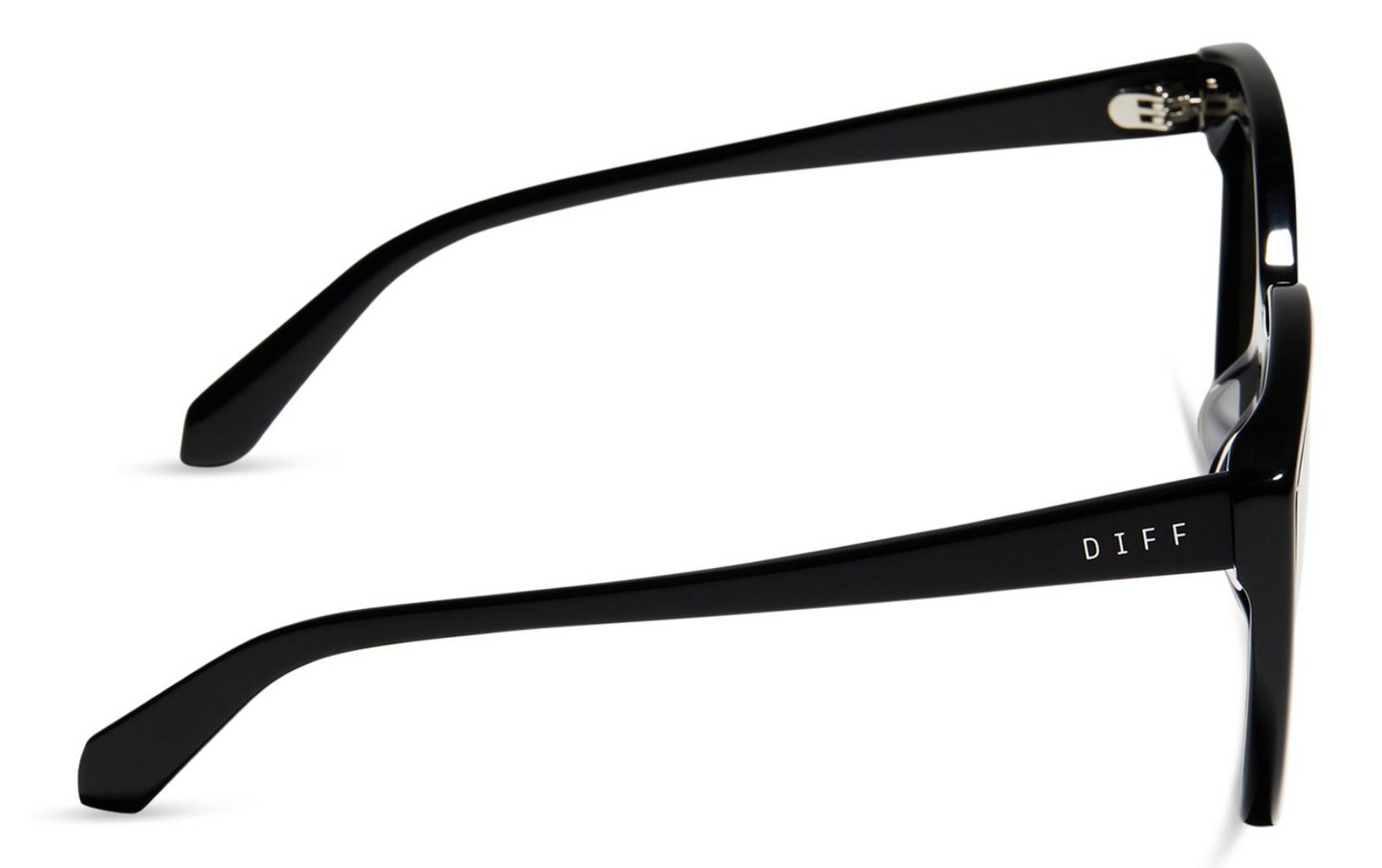 DIFF Eyewear Gjelina - Black Grey Sunglasses