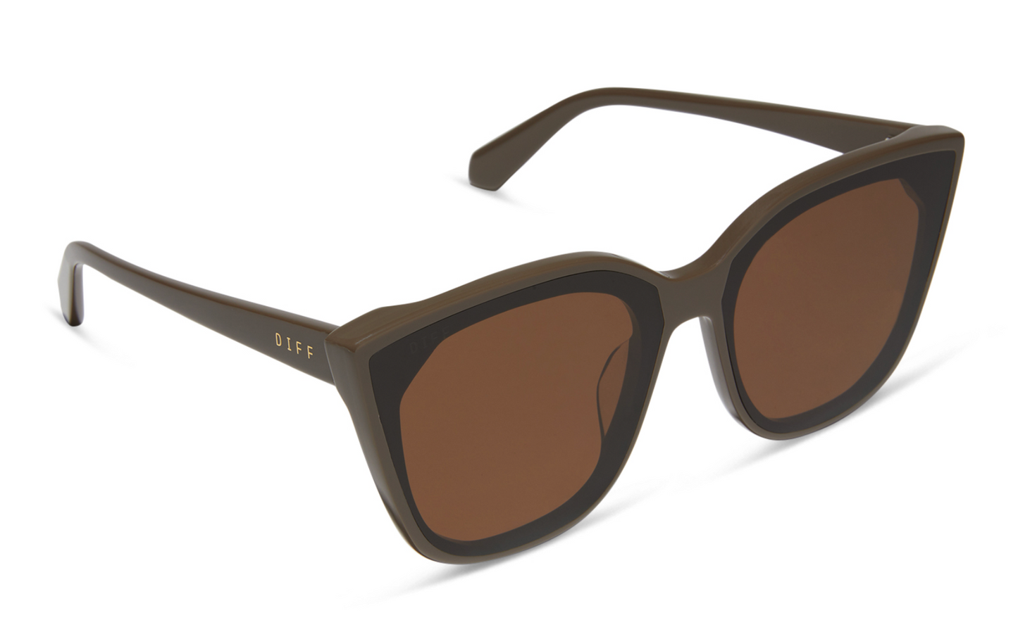 DIFF Eyewear Gjlenia - London Stone Truffle Sunglasses