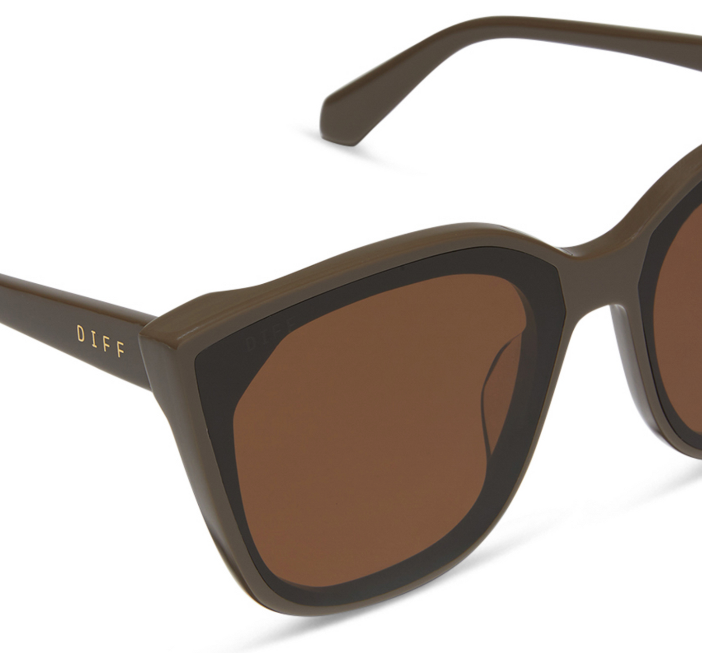 DIFF Eyewear Gjlenia - London Stone Truffle Sunglasses