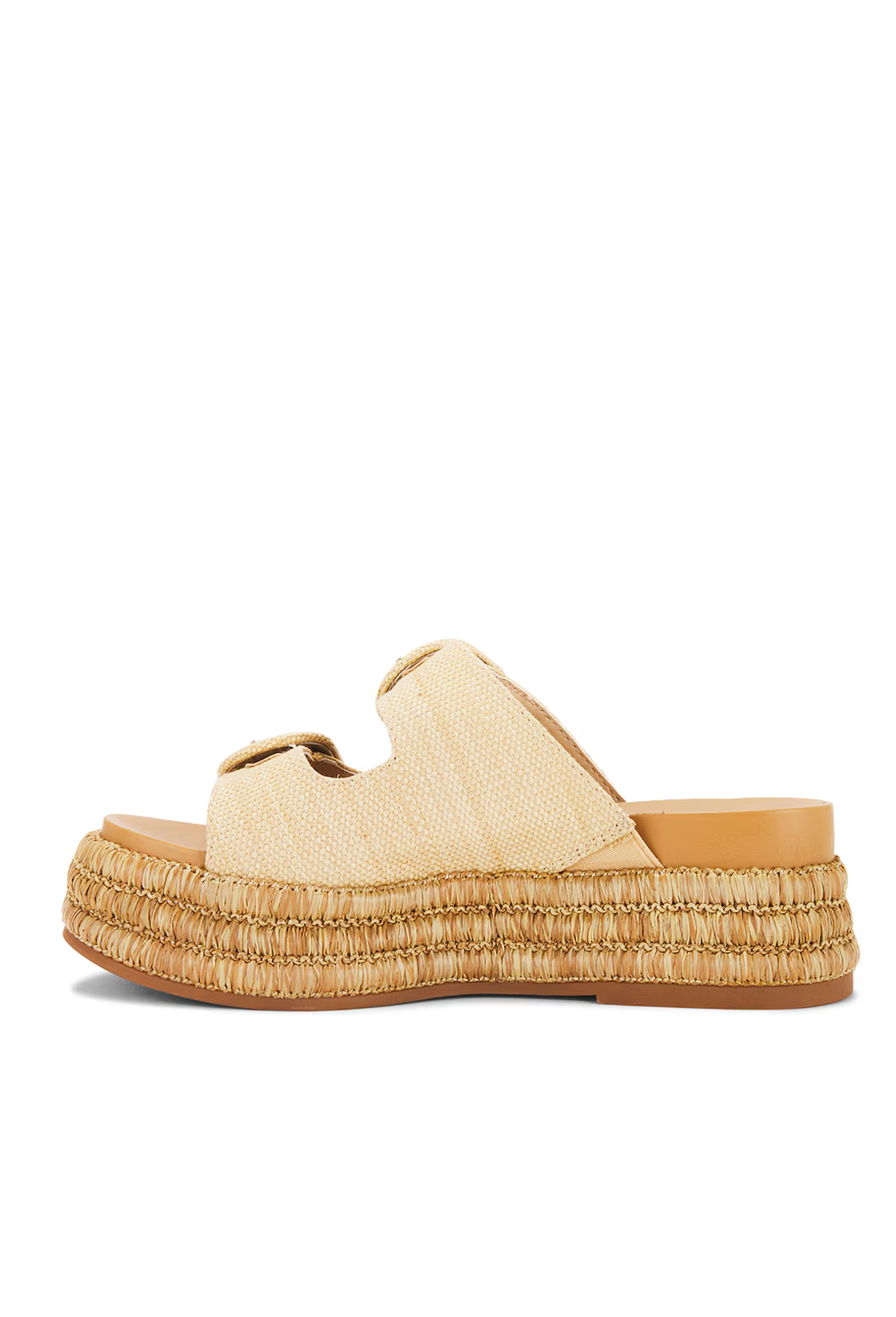 Dolce Vita Witny Sandals - Light Natural Woven Raffia