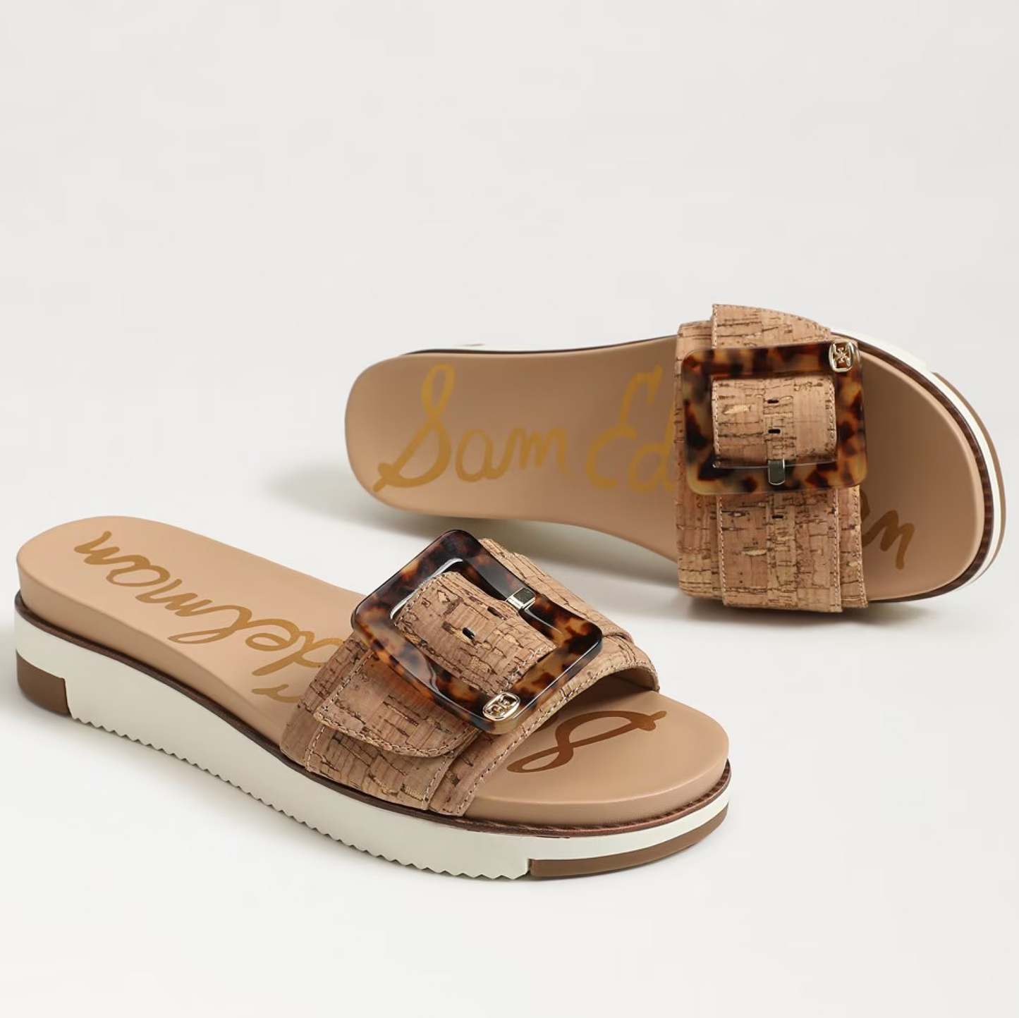 Sam Edelman Ariane Slide Sandal - Natural Cork