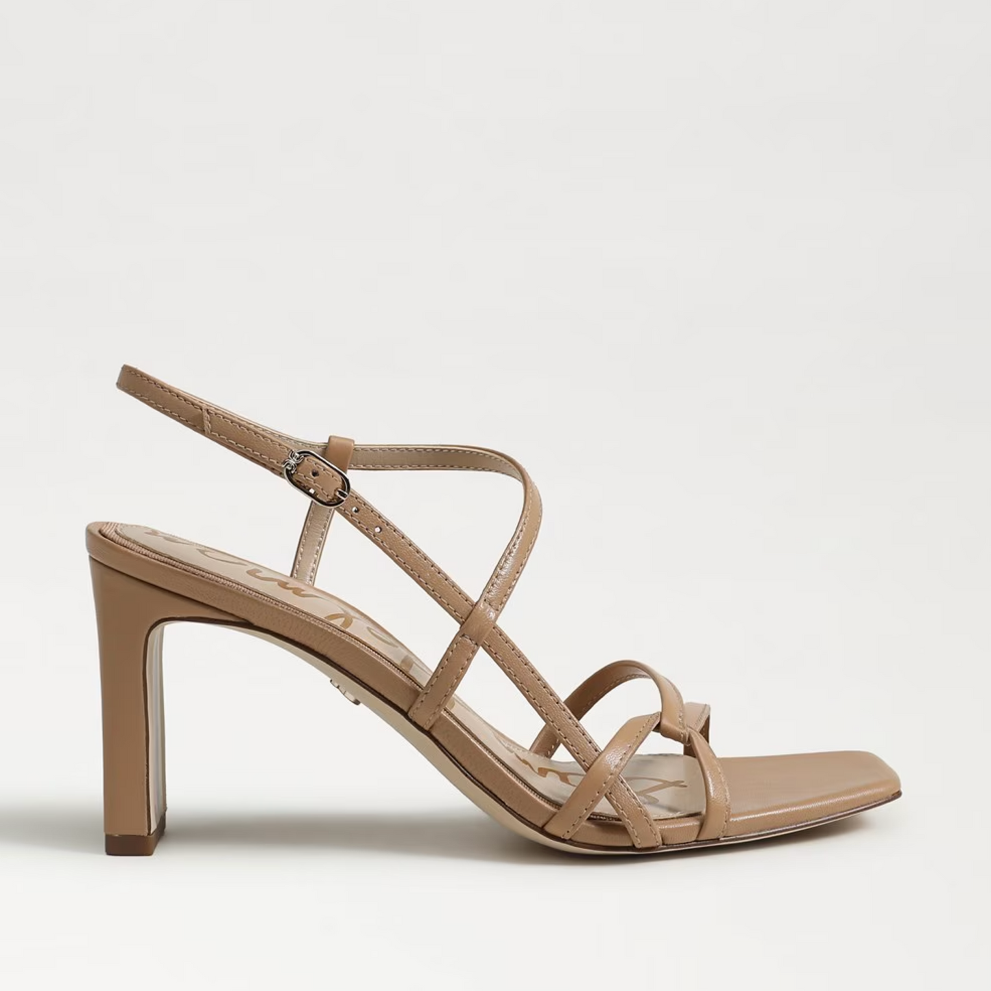 Sam Edelman Emmie Strappy Heel Sandal - French Sand Leather