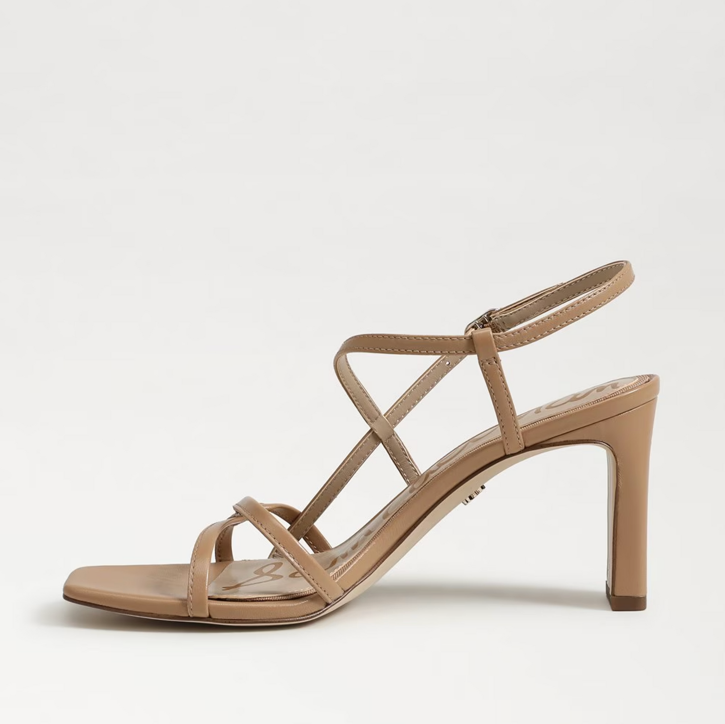 Sam Edelman Emmie Strappy Heel Sandal - French Sand Leather