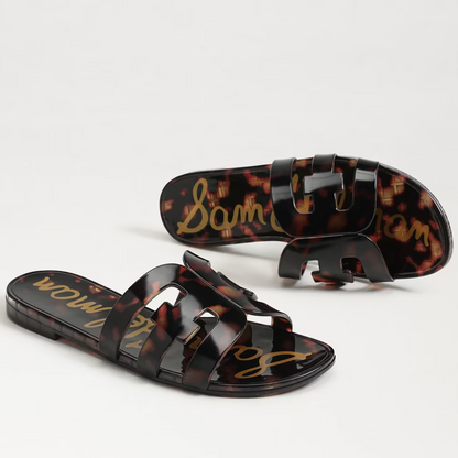 Sam Edelman Bay Jelly Slide Sandal - Tortoise