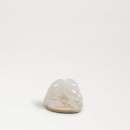 Sam Edelman Bay Jelly Slide Sandal - Clear/Sand