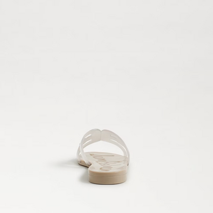 Sam Edelman Bay Jelly Slide Sandal - Clear/Sand