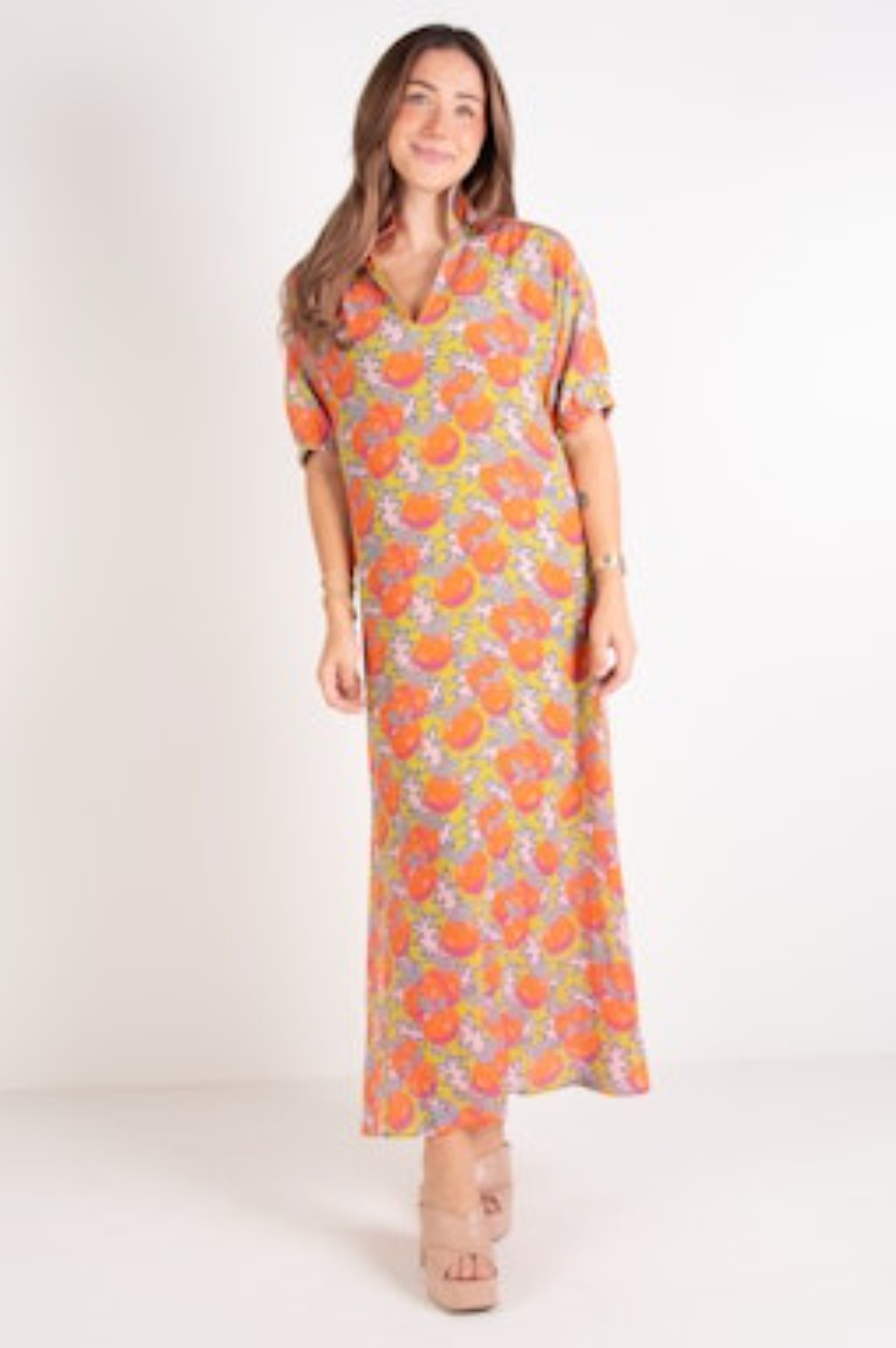 Emily McCarthy Poppy Maxi Dress - Citrus Grove