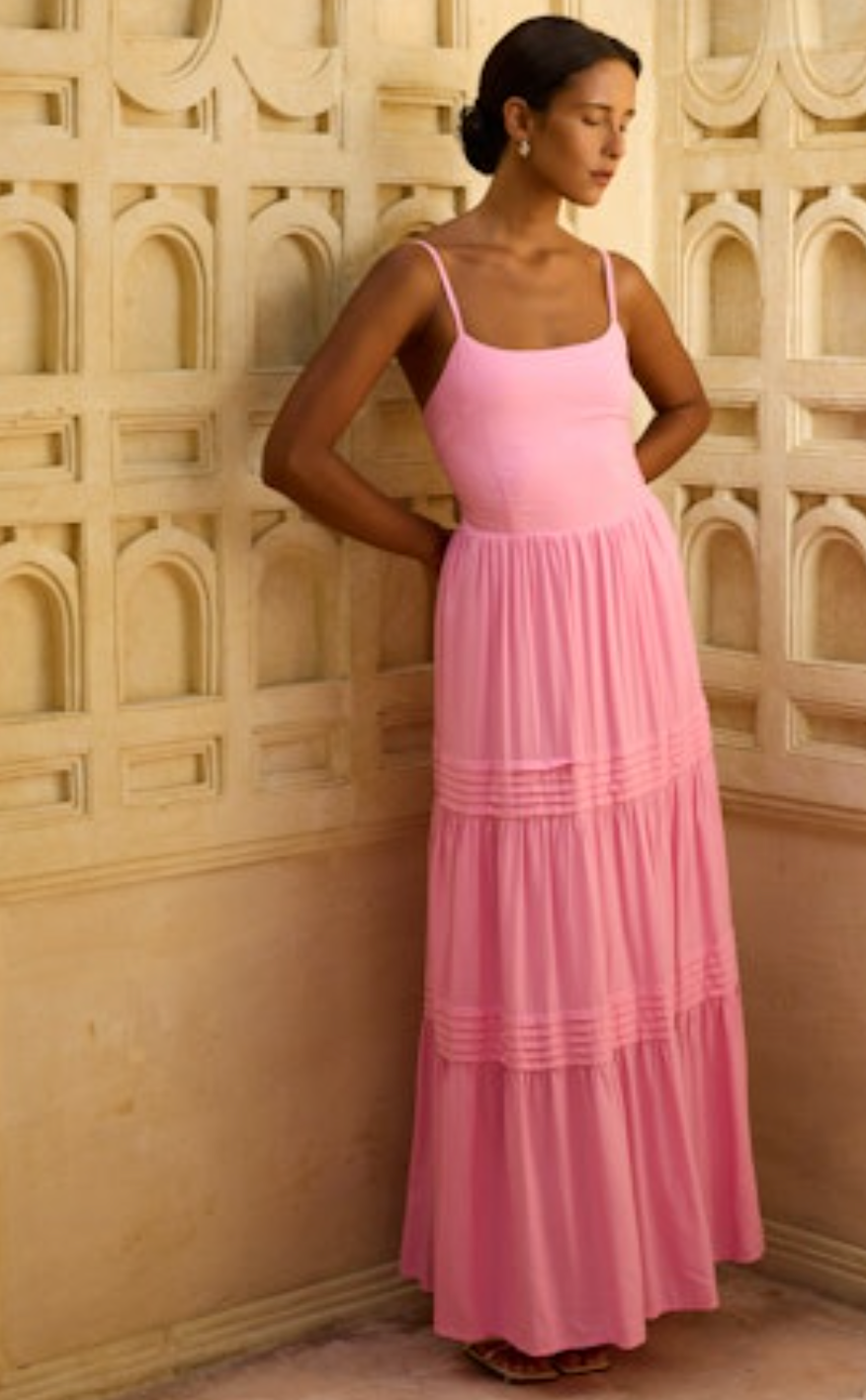 Camilla Dress - Rose