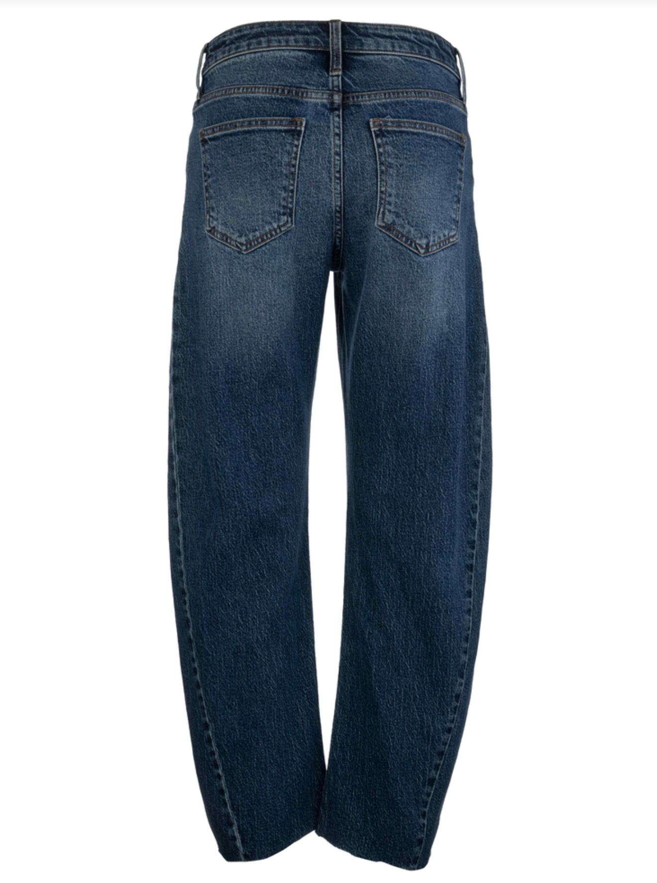 Ashley High Rise Barrel Jean - Moderate