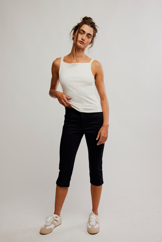 Free People Mia Tank Top - Clean Ivory