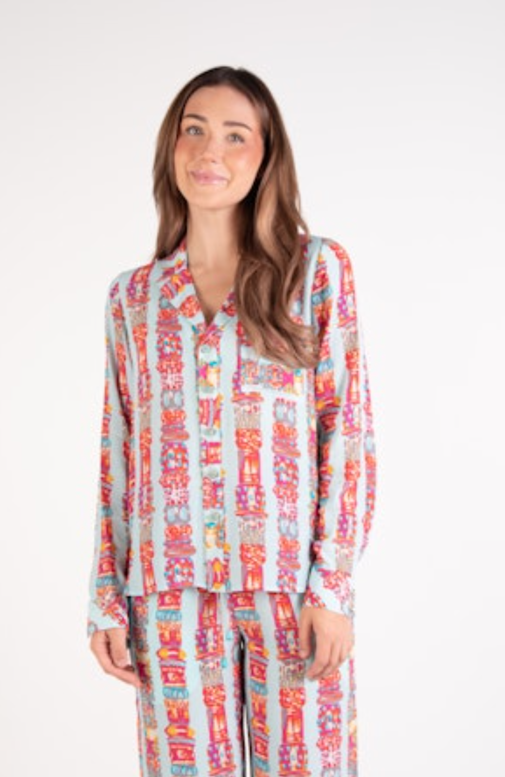 Emily McCarthy Austin Top - Iconic Iris