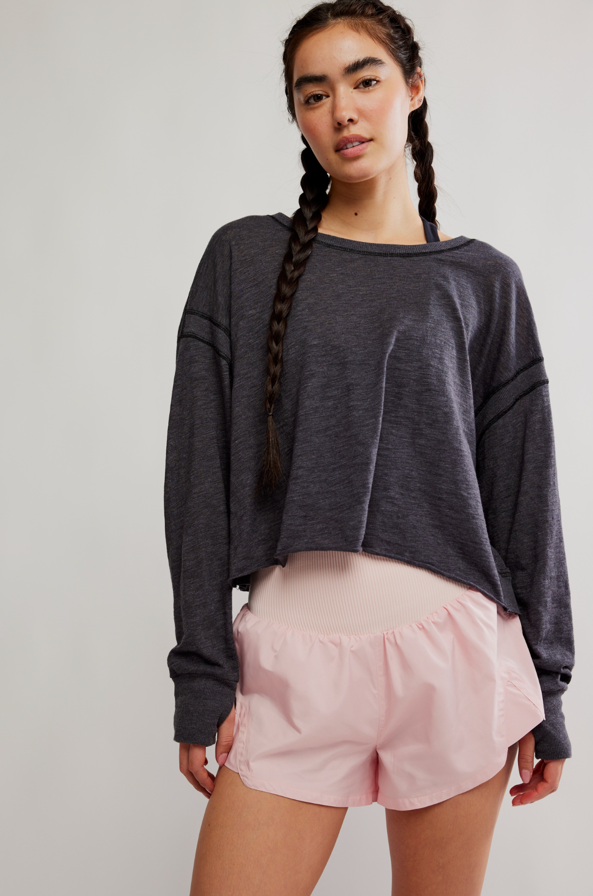 Free People Carpe Diem Short - Rosewater