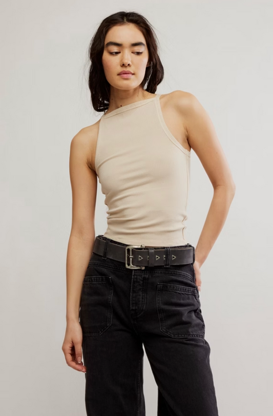 Free People Mia Tank - Sand Dollar