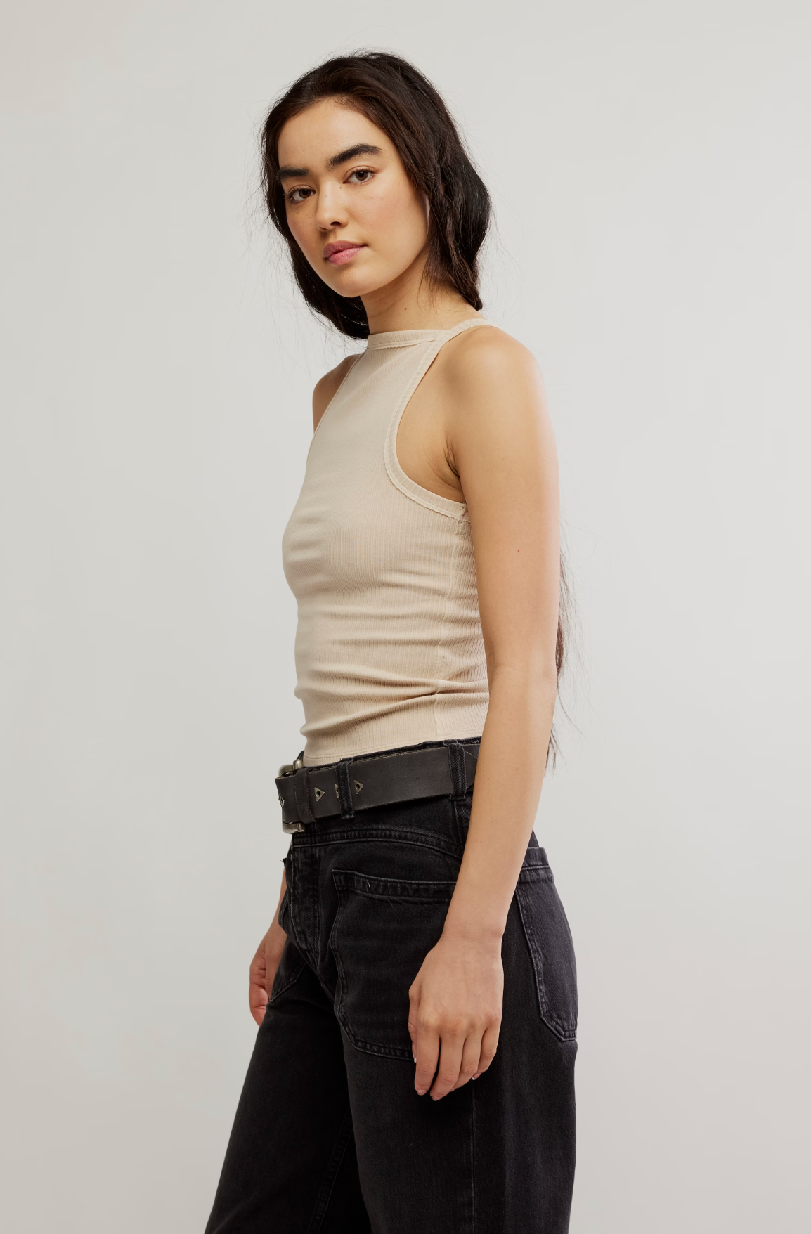 Free People Mia Tank - Sand Dollar