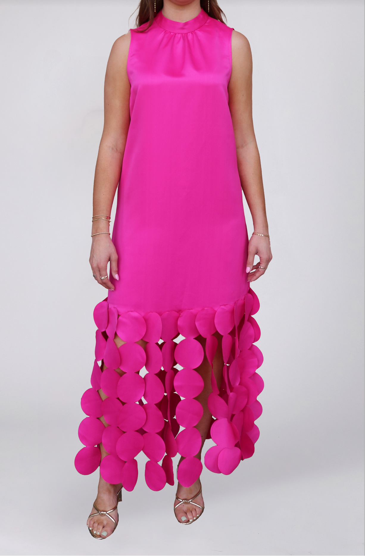 Ponce Party Dress - Mollie Pink