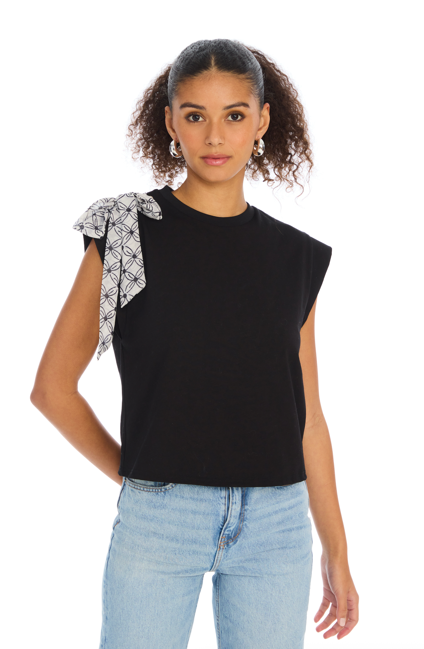 Arlo Muscle Tee - Black