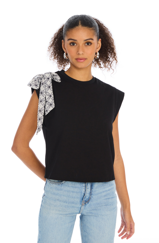 Arlo Muscle Tee - Black
