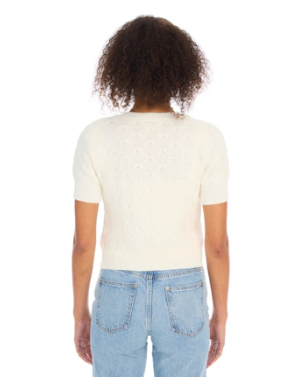 Effie Cardigan - White