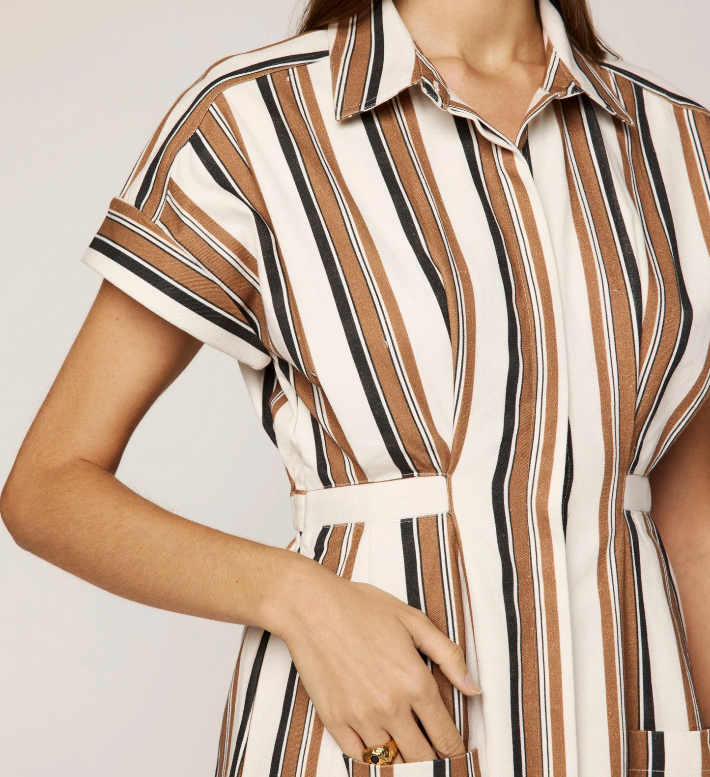 Sable Mini Dress - Giatta Stripe