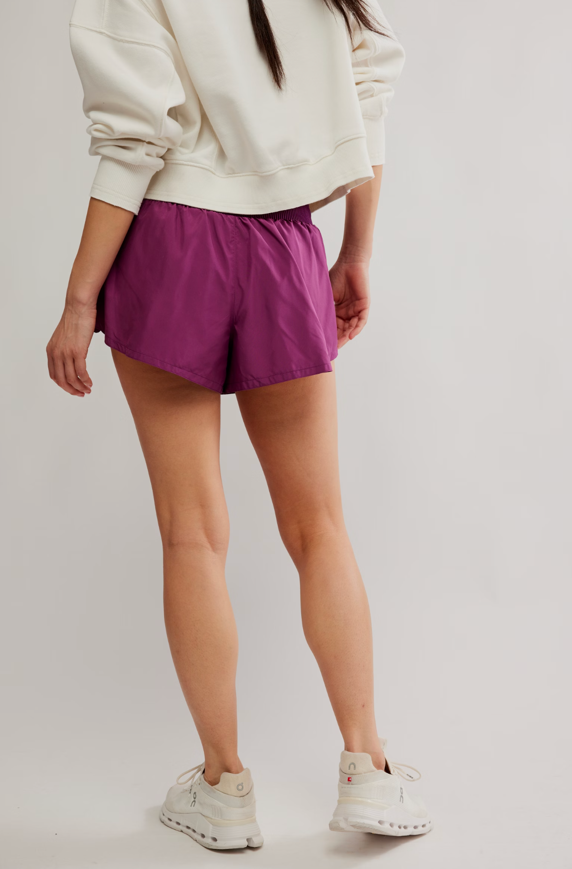 Free People Carpe Diem Short - Deep Mulberry