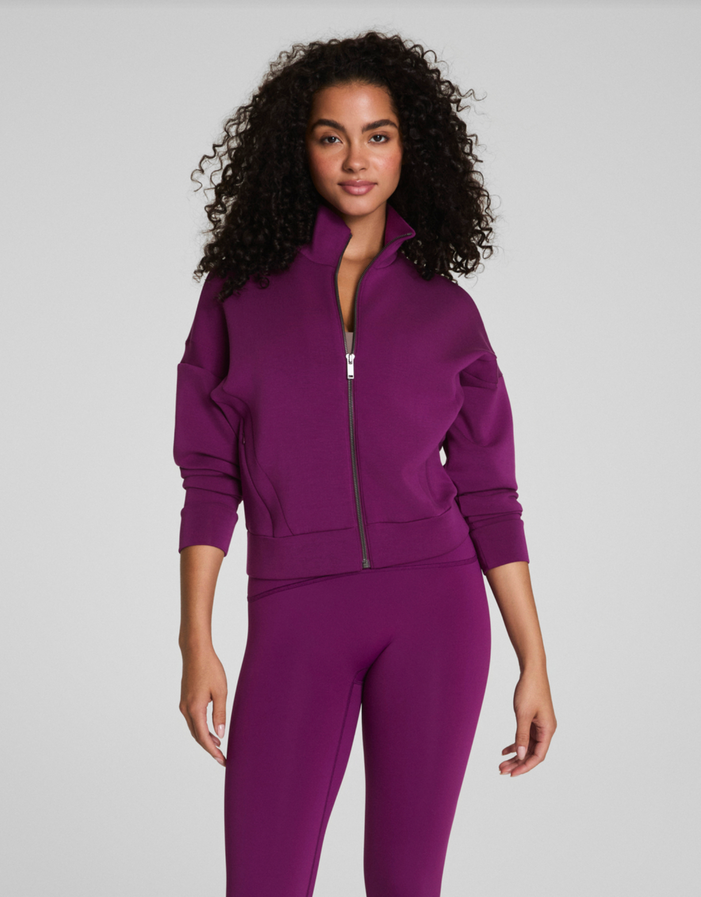 Spanx AirEssentials Track Jacket - Snapdragon