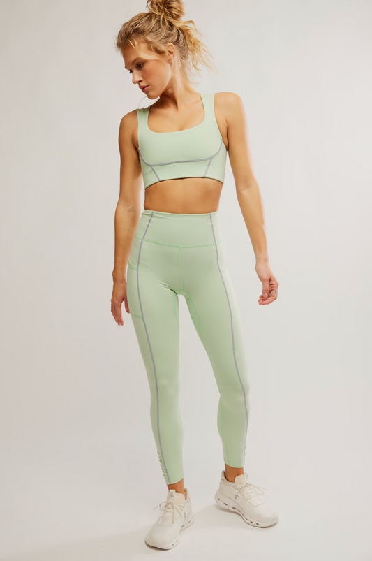 Free People You're A Peach Leggings - Cactus